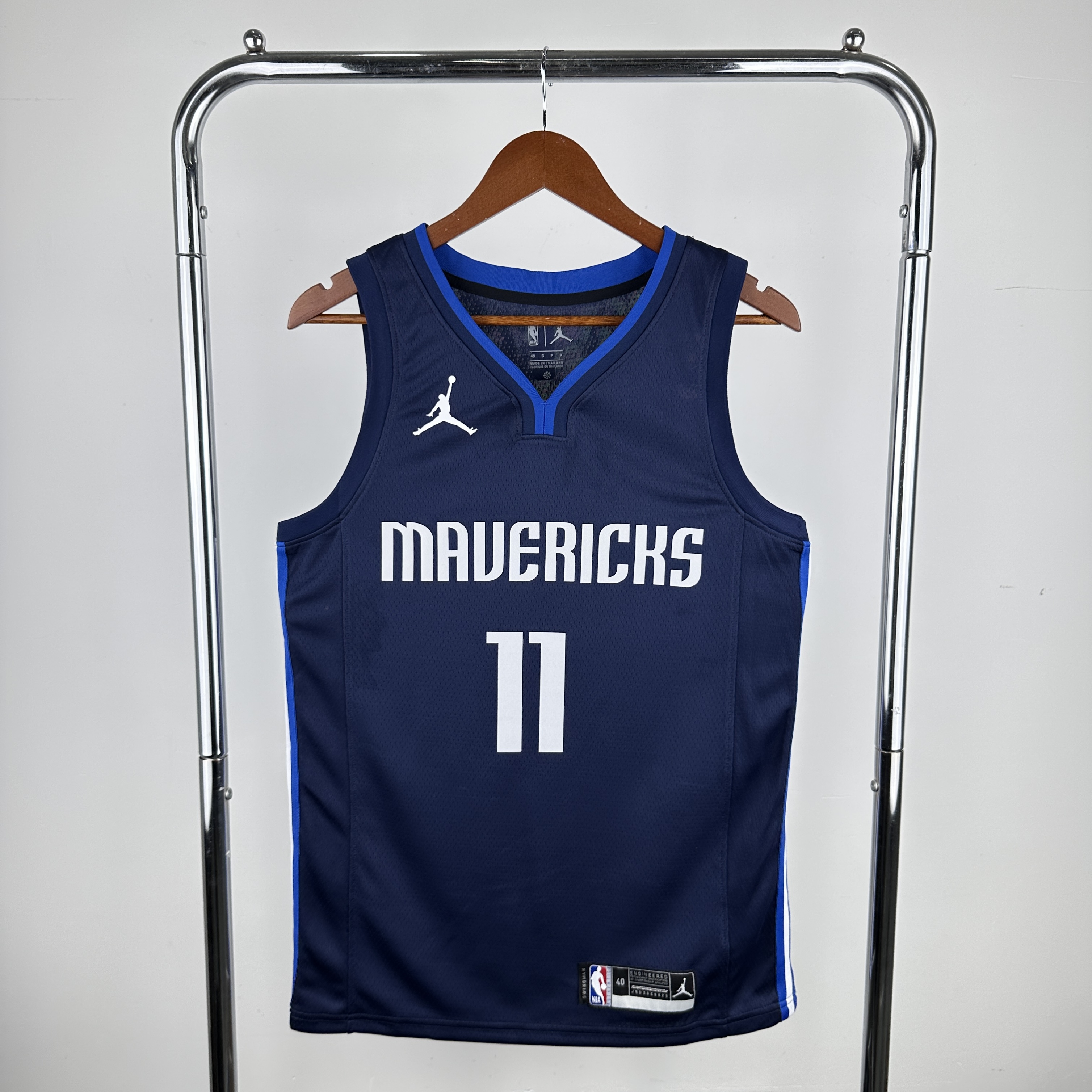 Men Dallas Mavericks #11 Irving Blue 2024 NBA Jerseys